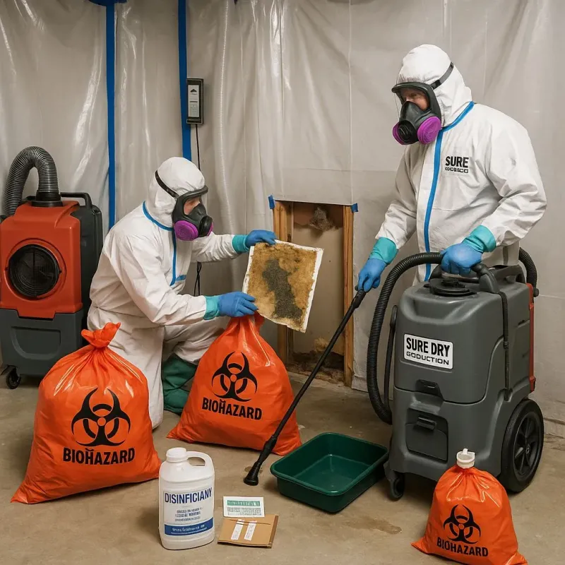 Contaminated Water Handling Protocols process in Jeannette, PA