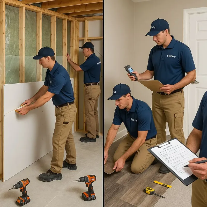 Repairs and Reconstruction process in Jeannette, PA