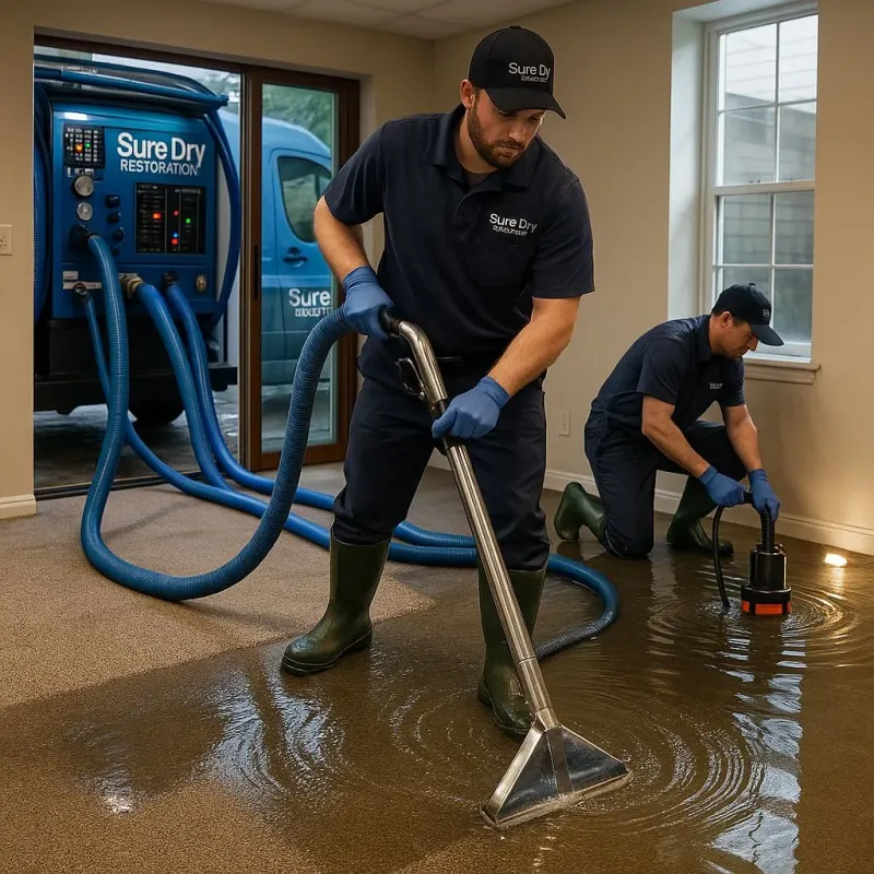 Water Extraction and Removal process in Jeannette, PA